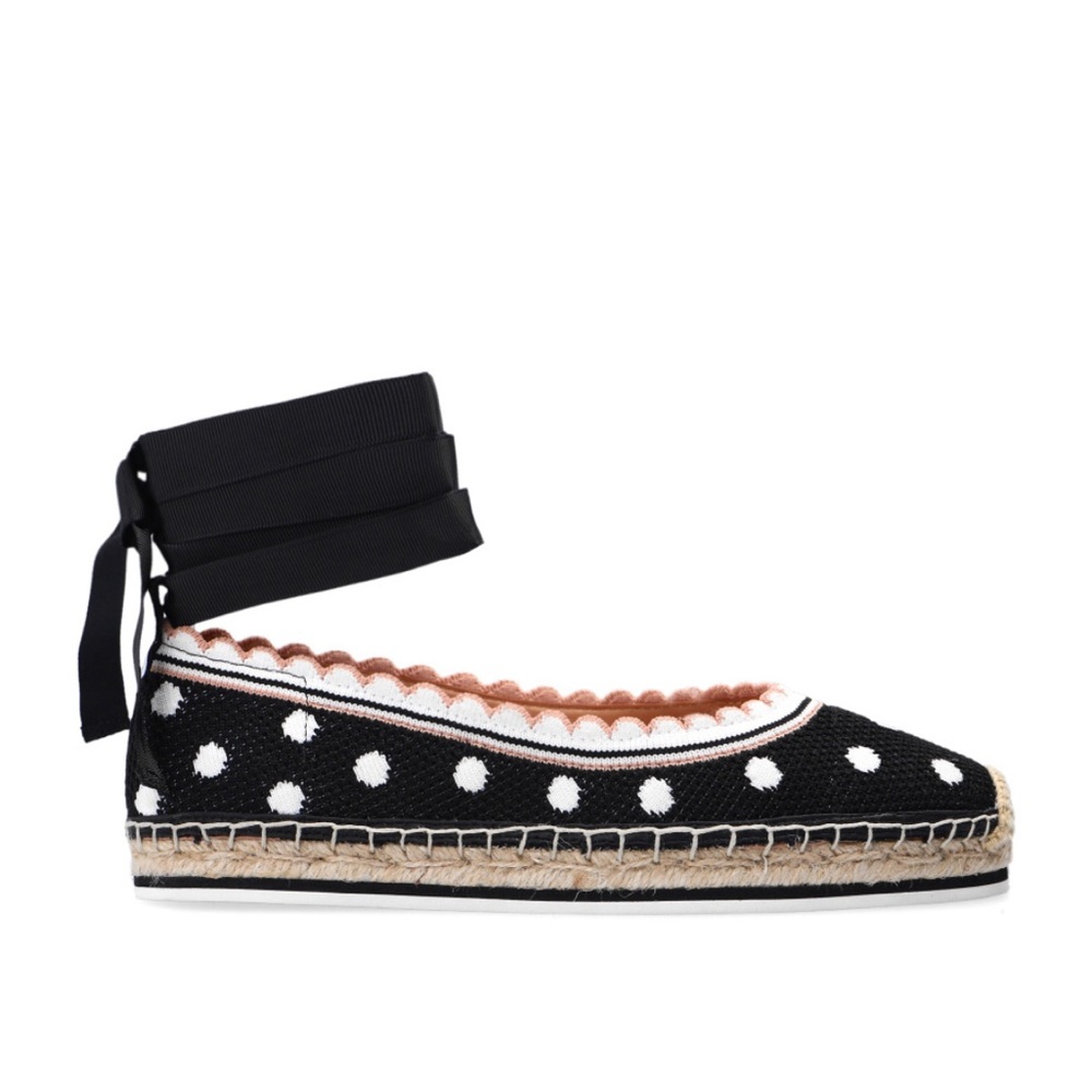 KATE SPADE New York NWOB Knottingham Knit Espadrilles Slip On Flats Size 8.5